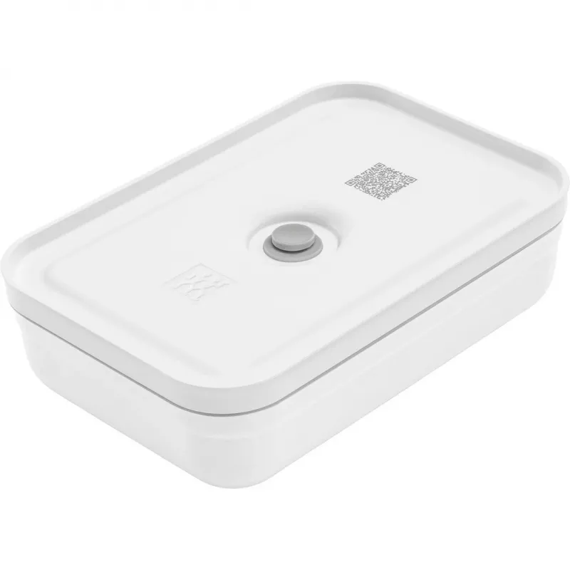 Lounasrasia ZWILLING FRESH & SAVE 1 l, muovi silikonitiivisteellä, harmaa/valkoinen