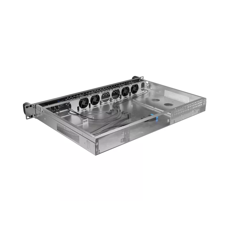 Rack-kotelo Lanberg SC01-3001-10B 1U musta 4 tuuletinta