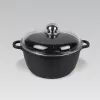 Maestro MR-4624C kattila kannella 24 cm 4 l musta