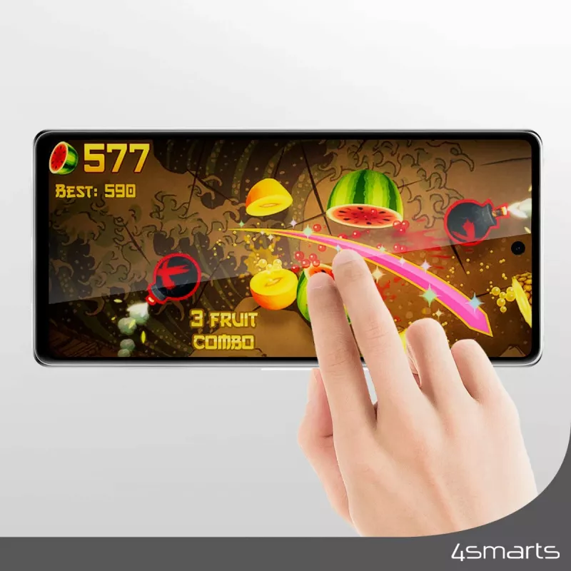 Kirkas näytönsuojakalvo 4smarts Samsung Galaxy A35 karkaistu lasi