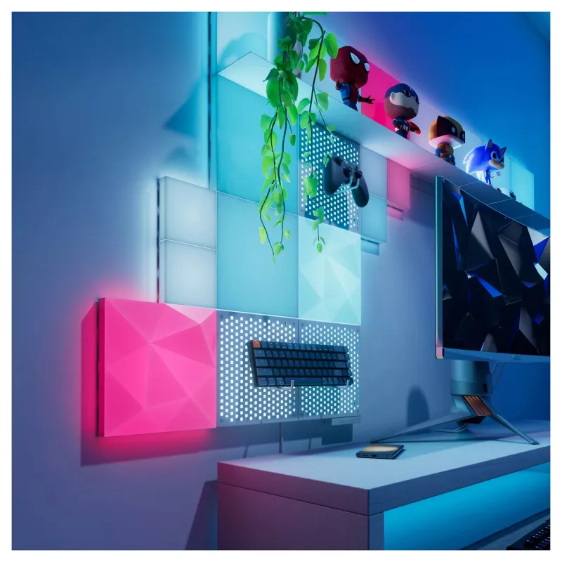 Nanoleaf Blocks Textured Squares Expansion Pack N8100E00-2TBS, 2 paneelia