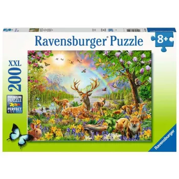 Lasten palapeli Graceful Deer Family (200 palaa)