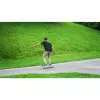 Longboard Muuwmi Lights GLOW ABEC 7 hehkuvilla pyörillä, musta/vihreä