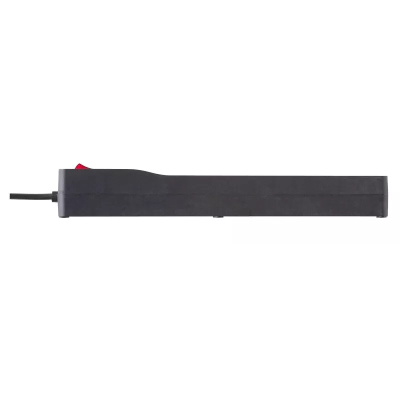 LESTAR ZX 510 G-A K.:CZ 5,0M ylijännitesuoja musta 5 pistorasiaa 230 V 5 m