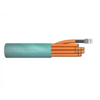 Verkkokaapeli Digitus CAT 6A S/FTP DK-1644-A-0025/R 0,25 m punainen