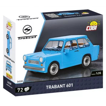 Rakennussarja Cobi Trabant 601 — 72 osaa, pienoismalliauto-rakennussarja