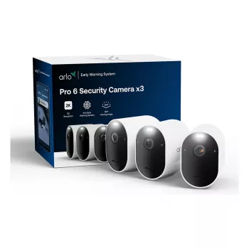 ARLO Pro 6 - 2025 Edition - verkkoturvakamera - ulko- ja sisäkäyttöön - säänkestävä - väri (päivä/yö)