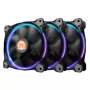 Thermaltake Riing 14 LED 256 Color CL-F043-PL14SW-B koteloiden tuulettimet 140 mm, 3 kpl, 600–1400 rpm, 4-pin