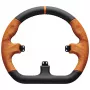 Sim-racing-ratti Asetek SimSports GT Rim Closed D nahka oranssi