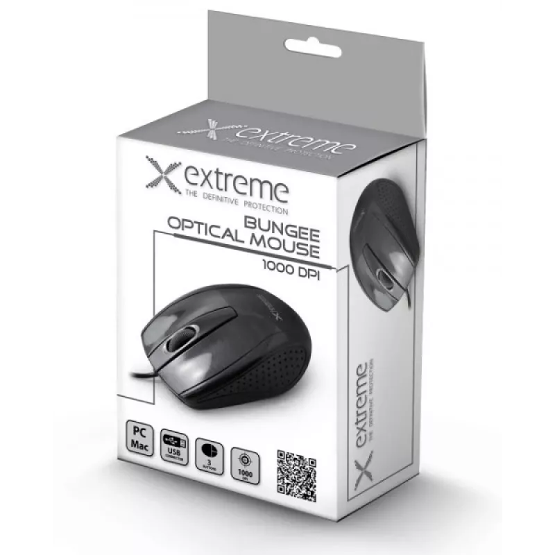 Extreme XM110K hiiri USB Type-A optinen 1000 DPI oikeakätisille