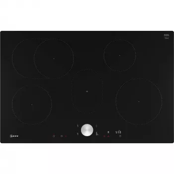 Neff N 90 musta kalusteisiin 80 cm induktioliesi 5 keittoaluetta