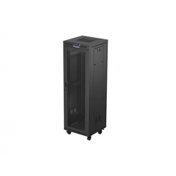 19 tuuman vapaasti seisova rack-kotelo LANBERG FF01-6637-23BL 37U 600x600 musta
