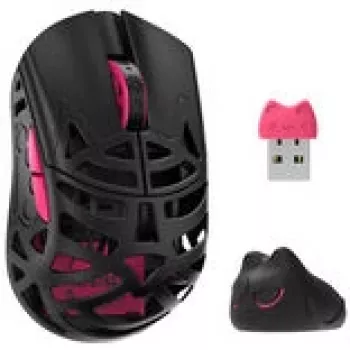 WLMouse Beast Miao -pelihiiri Omron Optical Switches - musta (MIAO-BLACK-O)
