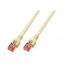 EFB-Elektronik RJ45-patchkaapeli Cat.6 S/FTP LSZH harmaa 1m valmistaja: EFB Elektronik (K5510.1)