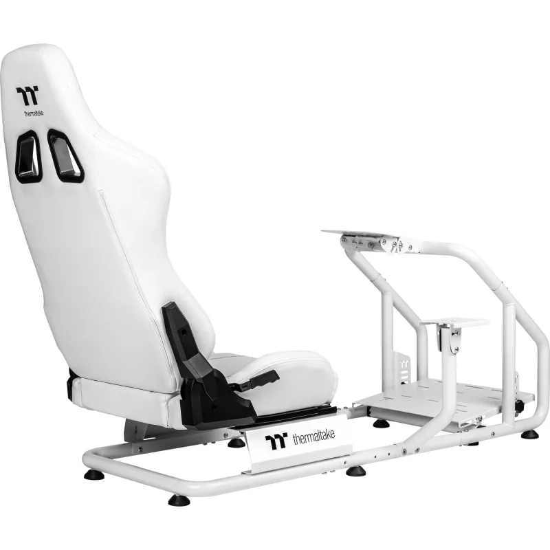 GR300 Racing Simulator -cockpit, Sim Rig (valkoinen)