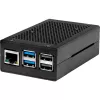 Joy-IT RB-AlucaseP5-01B SBC-kotelo Raspberry Pi alumiini musta (RB-AlucaseP5-01B)
