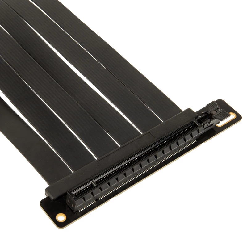 Kolink PCI Express 5.0 x16 - x16 riser-kaapeli, 90 astetta, musta – 30 cm