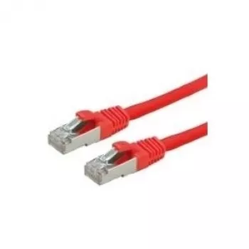 VALUE S/FTP-(PiMF-)patchkaapeli Cat.6, LSOH, punainen, 1 m (21.99.1231)