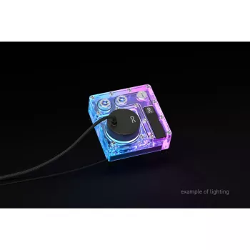 Alphacool Core 120mm paisuntasäiliö VPP Apex -pumppu — Alphacool 14561, 120mm paisuntasäiliö VPP Apex -pumpun integrointiin