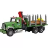 Puutavara-auto BRUDER MACK Granite 3 tukilla