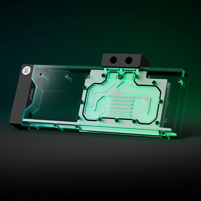 Vesiblokki EK Water Blocks nikkeli pleksi musta harmaa