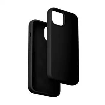 Vention KUFB0-20 silikonikotelo iPhone 15 Plus — musta, ohut suojakotelo