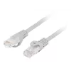 Verkkokaapeli LANBERG PCU6-10CU-1000-S Cat6 U/UTP RJ-45 suora 10 m harmaa