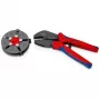 Puristustyökalu Knipex 97 33 03 MultiCrimp PV-liittimille MC4 ja MC4 EVO2