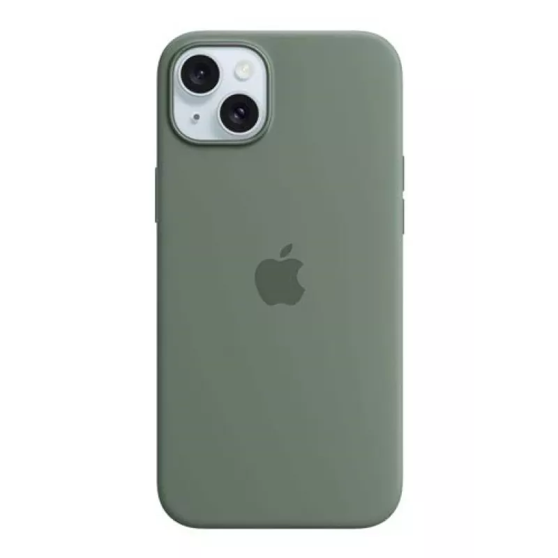 Apple iPhone 15 Plus silikonikotelo MagSafe-yhteensopiva - Cypress