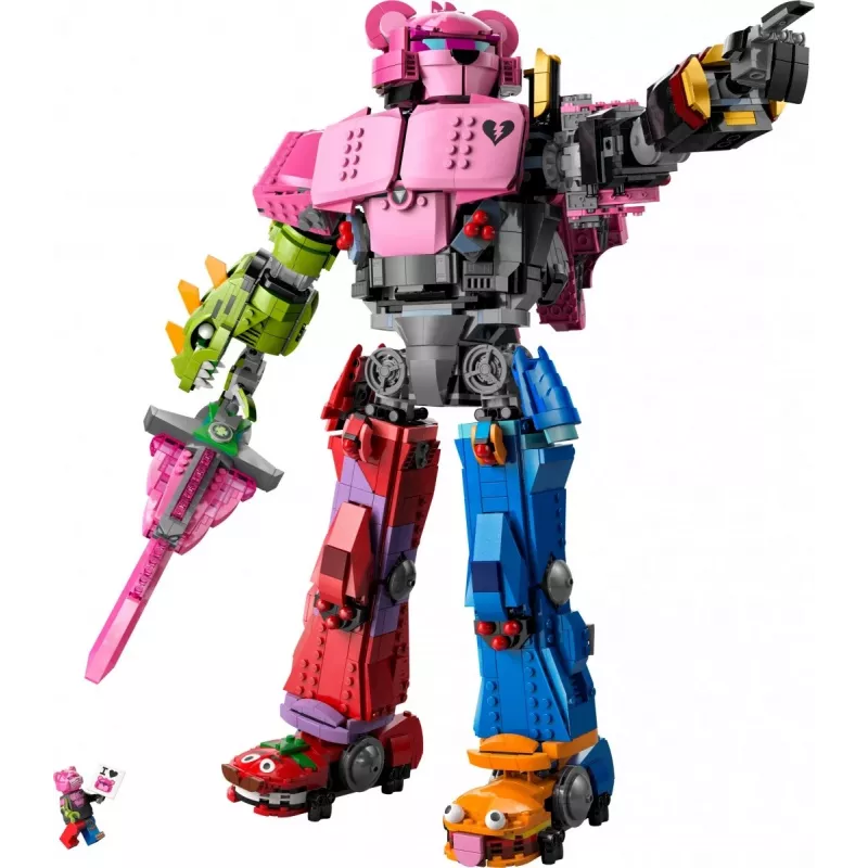 LEGO rakennussarja Team Leader Mechs 77078 — Fortnite, 2503 osaa, 1 minihahmo, 450 mm mech-korkeus