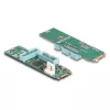 DeLOCK 61066 sisäinen USB 3.2 Gen 1 -sovitin M.2 pistoke musta
