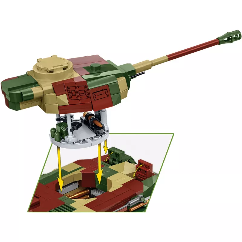 Blocks WWII PZKPFW IV AUSF.G 1107 palikkaa