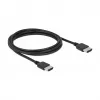HDMI-kaapeli DeLOCK 85216 1,5 m Type-A uros-uros musta