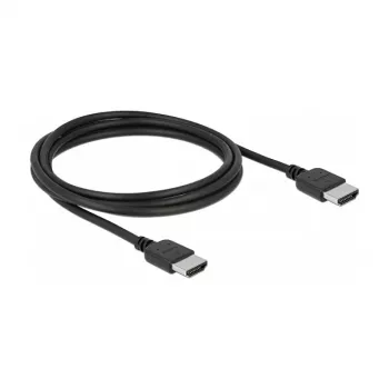 HDMI-kaapeli DeLOCK 85216 1,5 m Type-A uros-uros musta