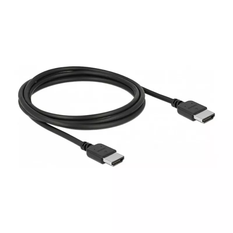 HDMI-kaapeli DeLOCK 85216 1,5 m Type-A uros-uros musta