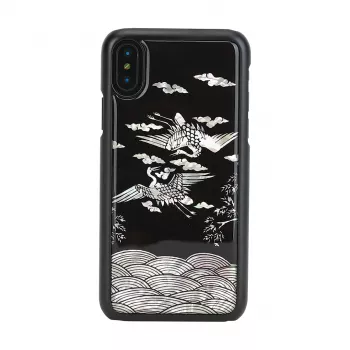 iKins Crane suojakuori iPhone XS/X, musta, K1697J