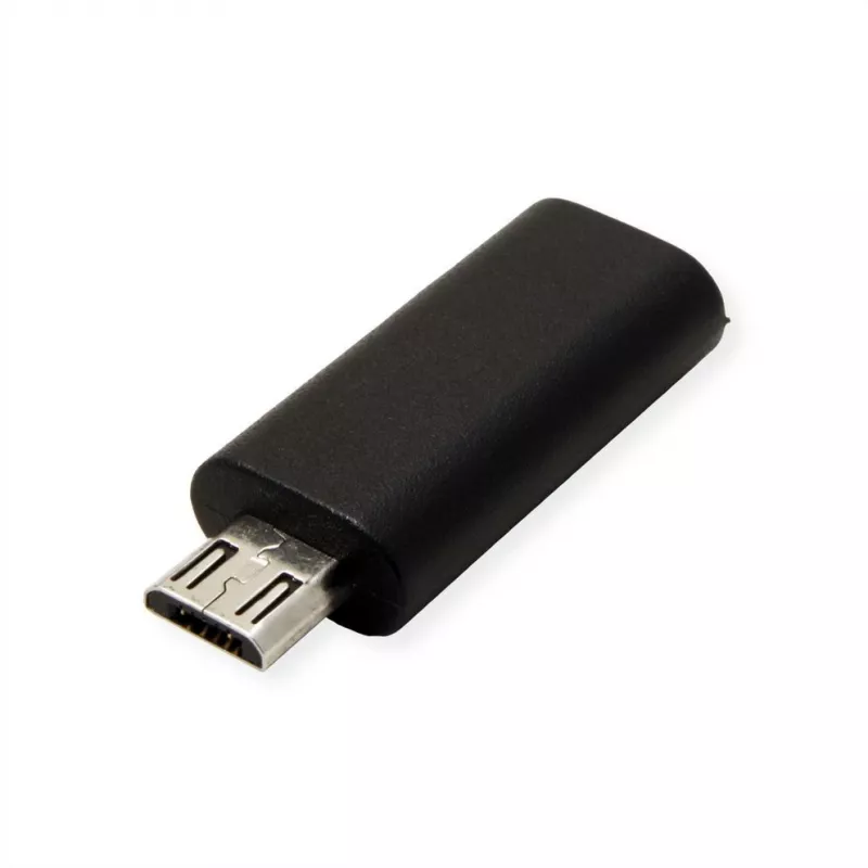VALUE USB-sovitin - USB-C (uros) käännettävä Micro-USB Type-B (uros)