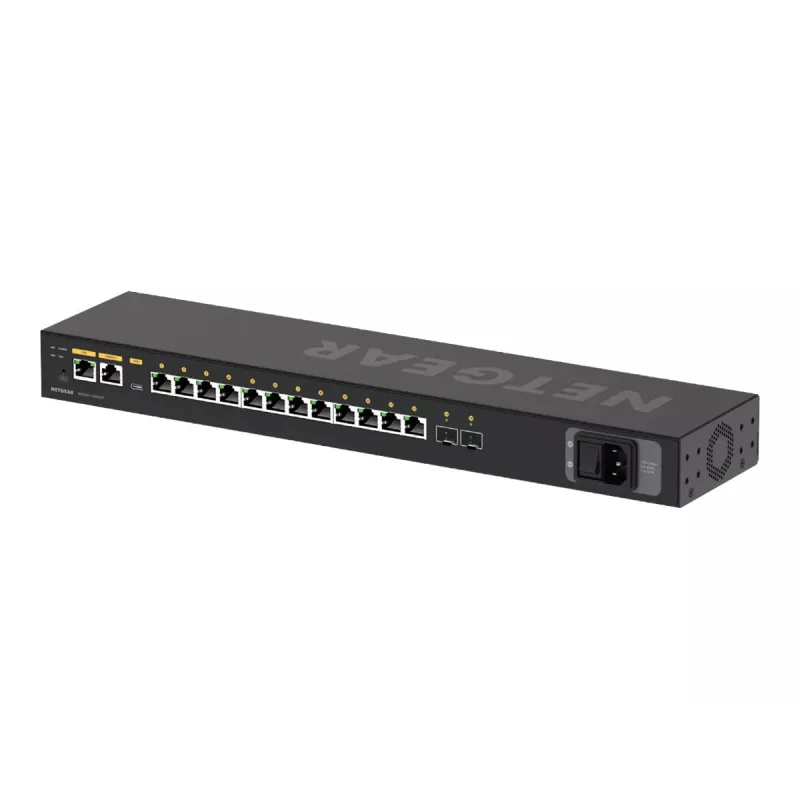 NETGEAR M4250-12M2XF Managed L2/L3 2.5G Ethernet 1U musta