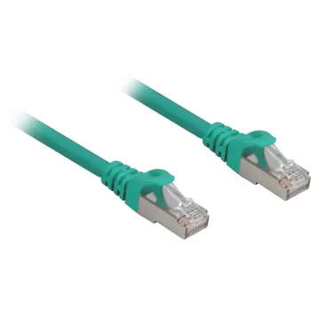 Verkkokaapeli Sharkoon Cat.6a SFTP RJ-45 Cat6a 10 m vihreä
