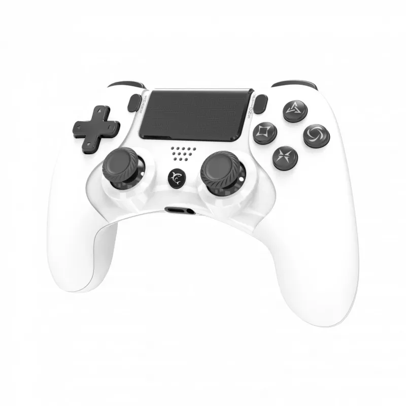 Peliohjain White Shark CENTURION musta valkoinen Bluetooth PlayStation 4 3