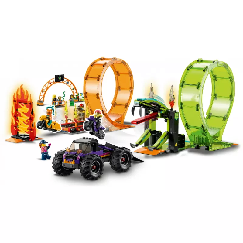 LEGO City 60339 LEGO® CITY Stuntshow-kaksoissilmukka (60339)