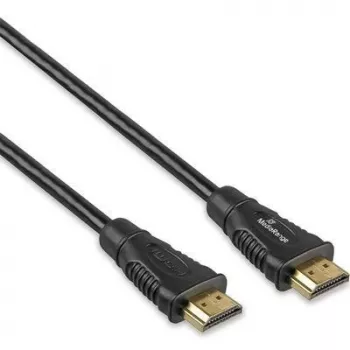 HDMI-kaapeli MediaRange MRCS247 2 m, HDMI Type-A - Type-A, HDMI 2.1, 18 Gbit/s, kullatut kontaktit, musta