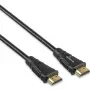 HDMI-kaapeli MediaRange MRCS247 2 m, HDMI Type-A - Type-A, HDMI 2.1, 18 Gbit/s, kullatut kontaktit, musta
