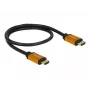 HDMI-kaapeli DeLOCK 85729 2 m HDMI tyyppi A Standard musta kulta