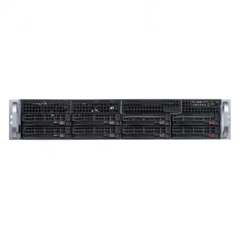 Palvelinkotelo Supermicro 825TQC-R802LPB Rack musta