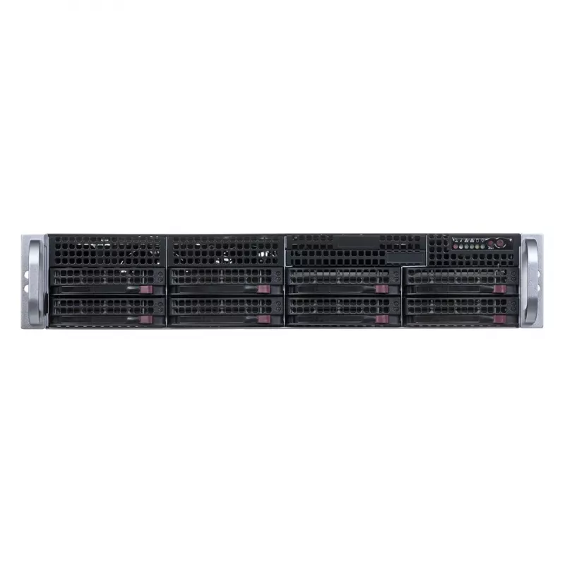Palvelinkotelo Supermicro 825TQC-R802LPB Rack musta