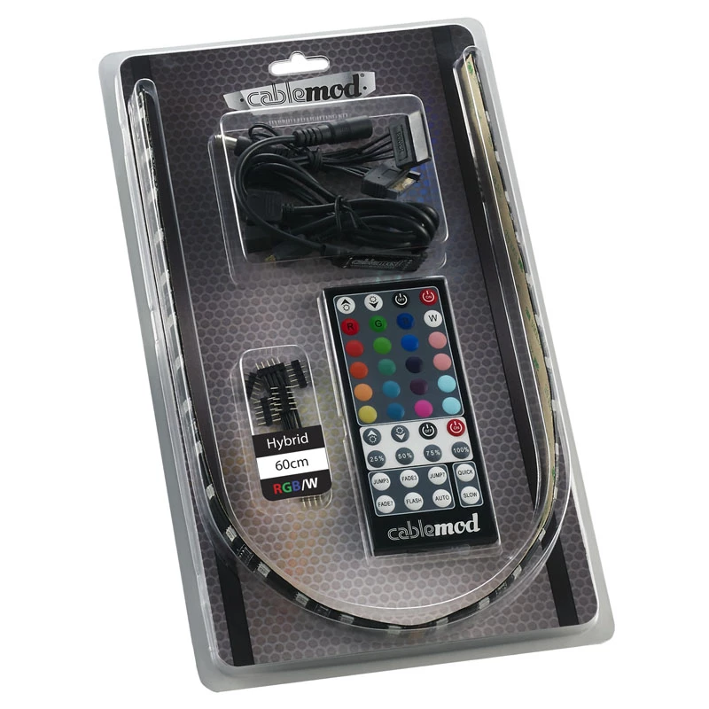 LED-nauha CableMod CM-LED-60-D60RGBW-RK valkoinen RGB 60 cm