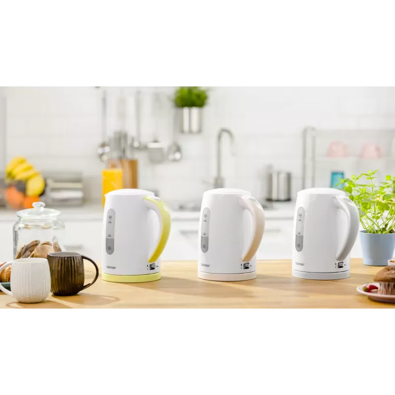 Sähköinen vedenkeitin Zelmer 1,7 L 2200 W valkoinen