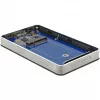 SSD-kotelo DELOCK 42594 musta hopea M.2