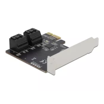 SATA PCI Express x1 -kortti DeLOCK 90010 Low-Profile-muototekijä